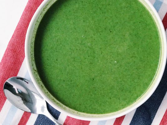 How To Make Chilled Spinach Soup