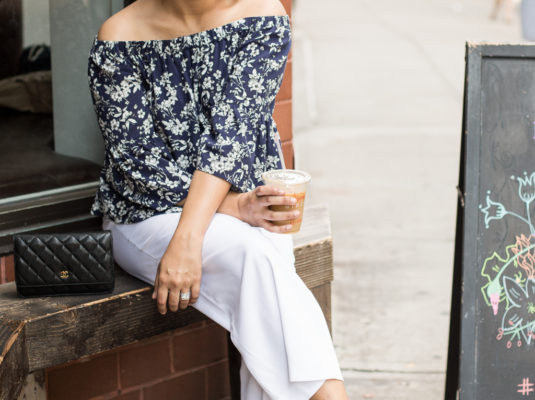 Likely Top - Old Navy Pants - Zara Mules